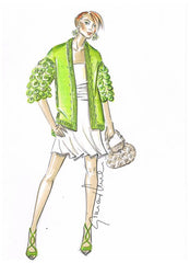 Cardigan Gocce d'Estate