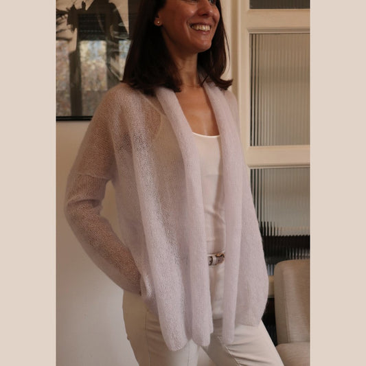 Cardigan Nuvola - White Collection