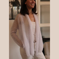 Cardigan Nuvola - White Collection