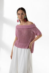 Maglia Canna da Zucchero Sequin