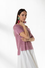 Maglia Canna da Zucchero Sequin