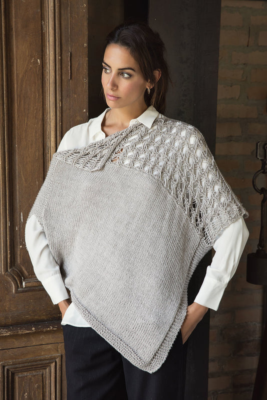 Poncho Squared Lace
