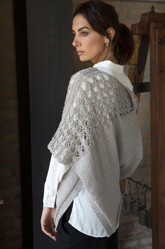 Poncho Squared Lace