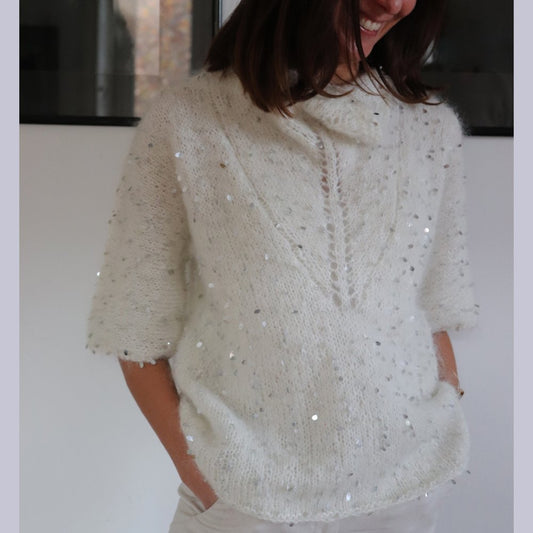 Pull Polvere di Stelle - White Collection