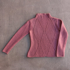 Pull Rombi in Rosa