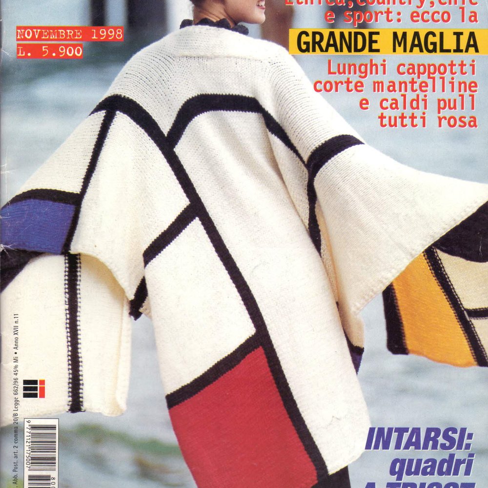 Mantella Mondrian - Storie Ritrovate