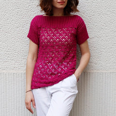 T-shirt Rosso Lacca