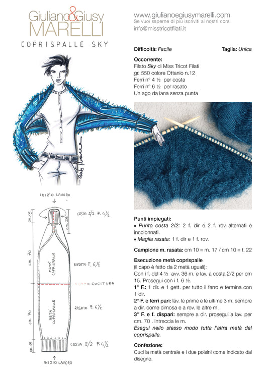 Maglia Facilissima Coprispalle Sky