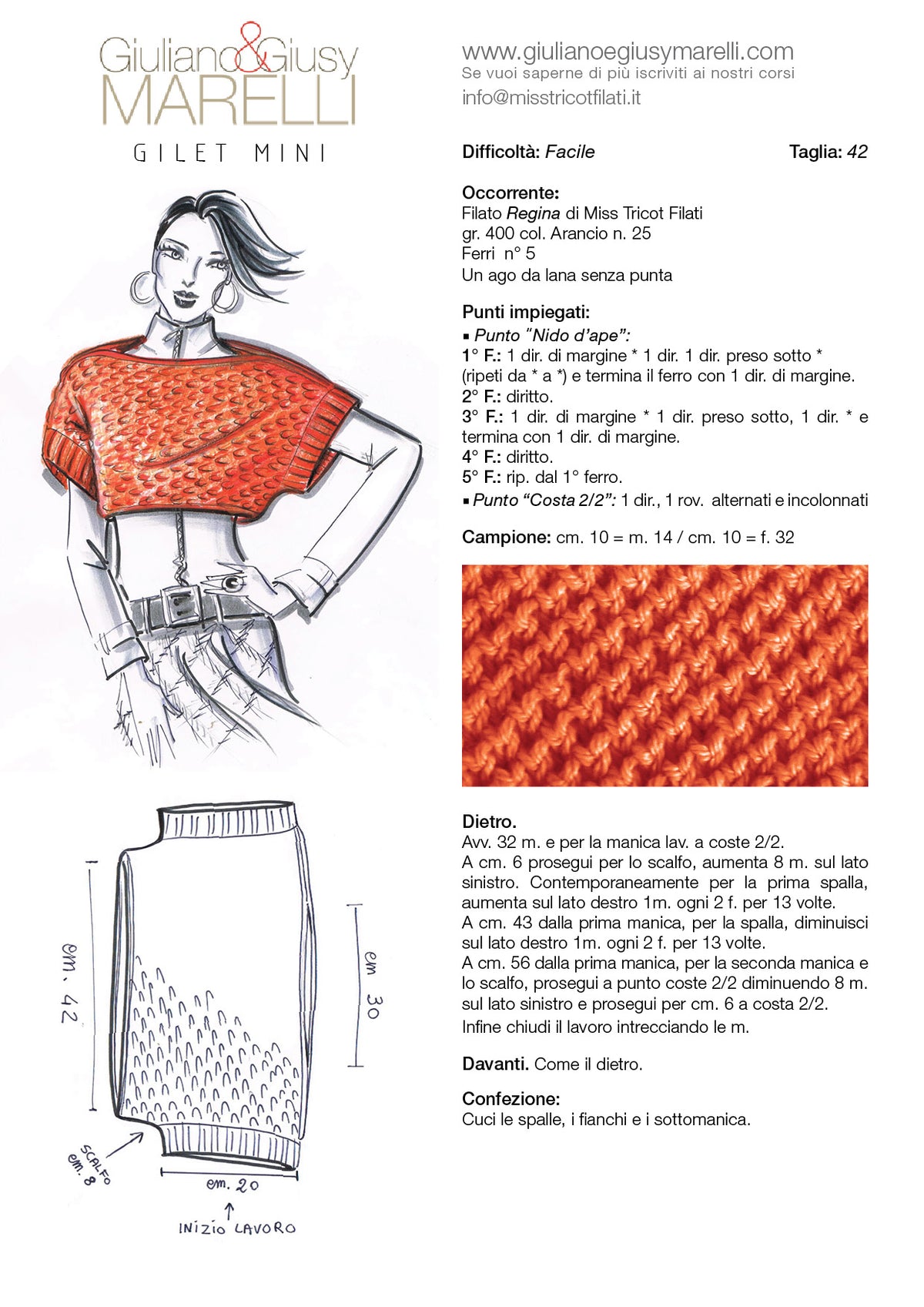Maglia Facilissima Gilet Mini