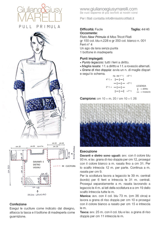 Maglia Facilissima Pull Primula