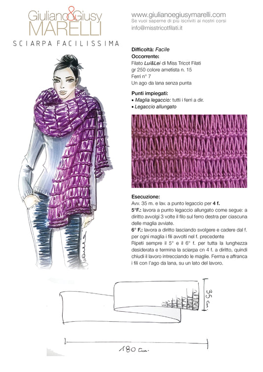 Maglia Facilissima Sciarpa Facilissima