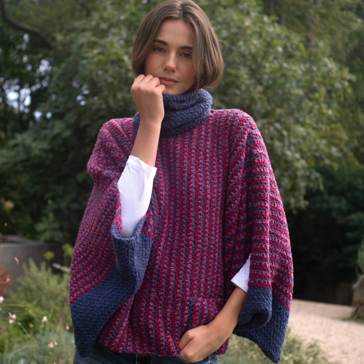 Poncho Multicolor Katia