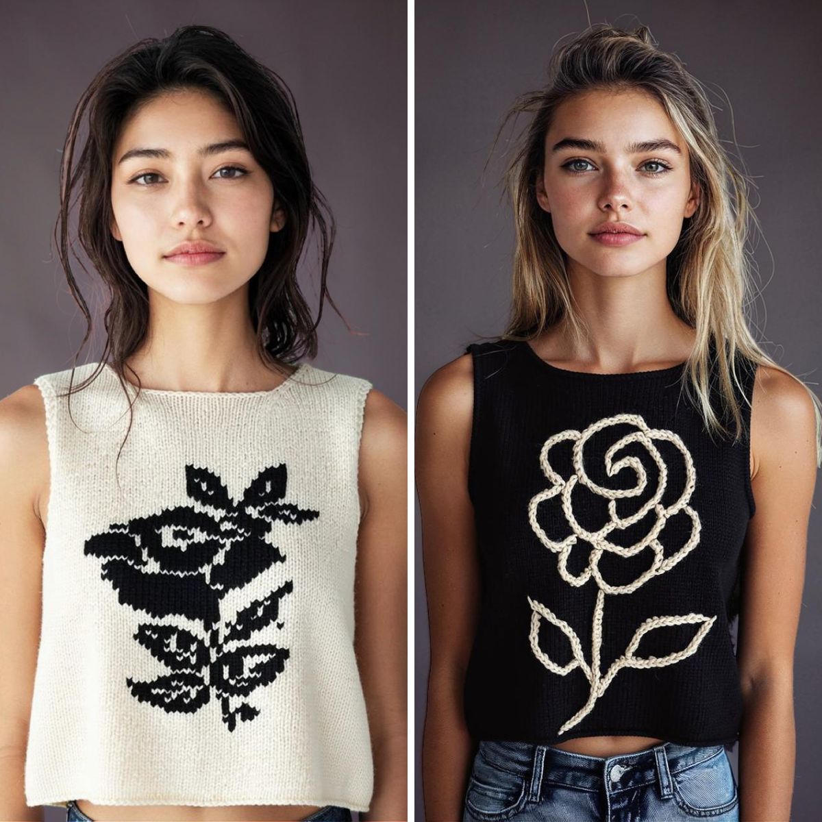 Gilet Gioco di Rose