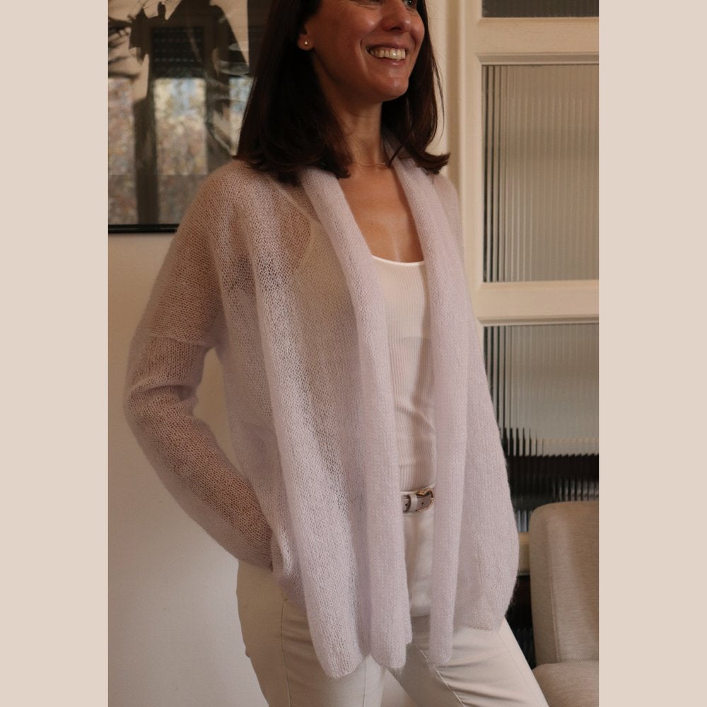 Cardigan Nuvola - White Collection