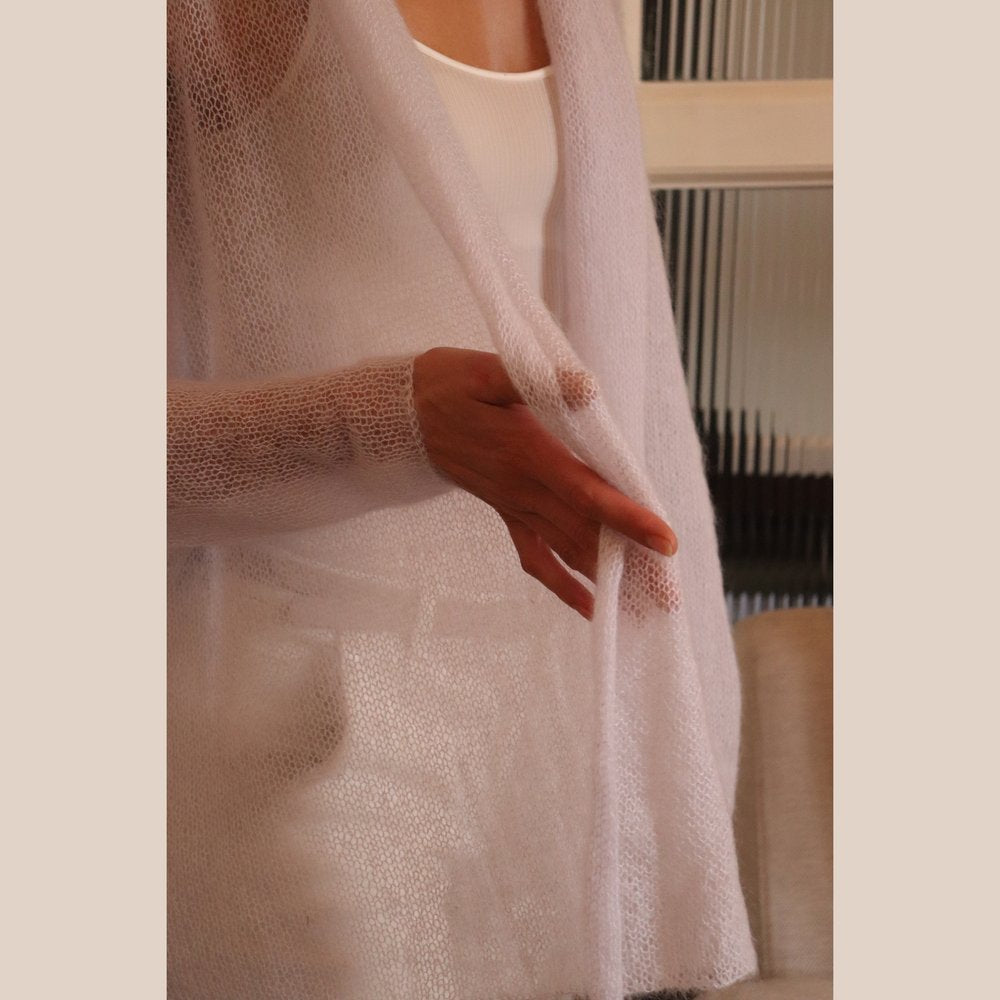 Cardigan Nuvola - White Collection
