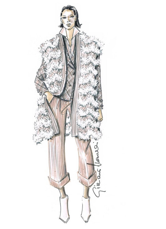 Maxi gilet Snow