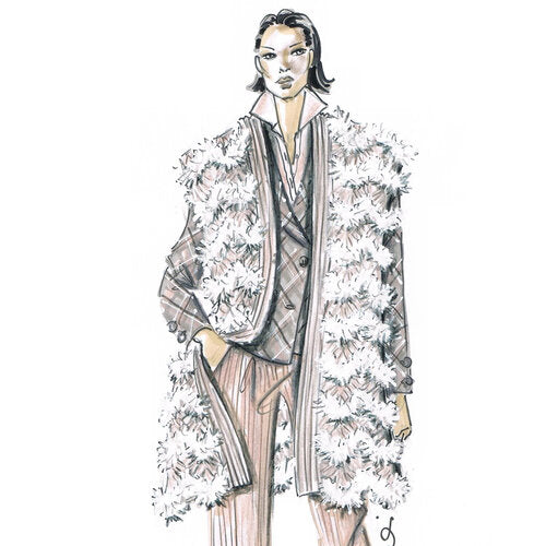 Maxi gilet Snow