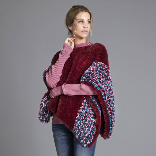 Poncho New Cincilla