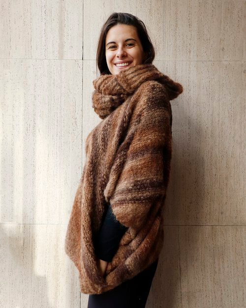 Poncho Visone