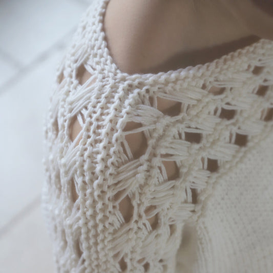 Pull Oslo - White Collection