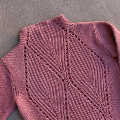 Pull Rombi in Rosa