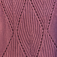 Pull Rombi in Rosa