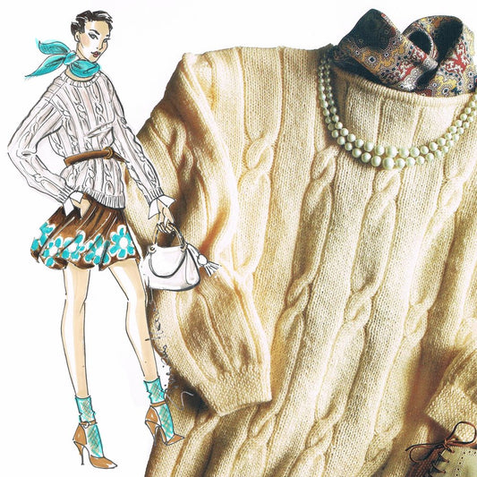 Pull Trecce Bianche