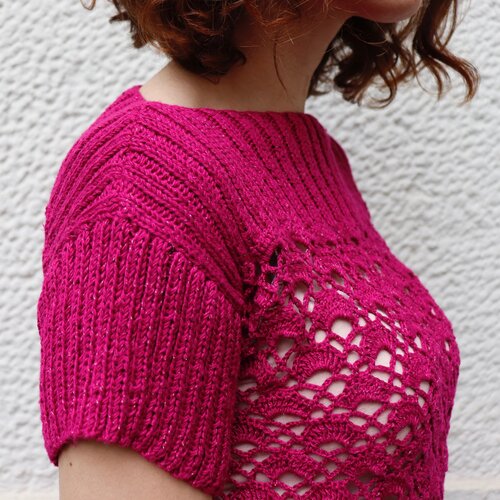 T-shirt Rosso Lacca