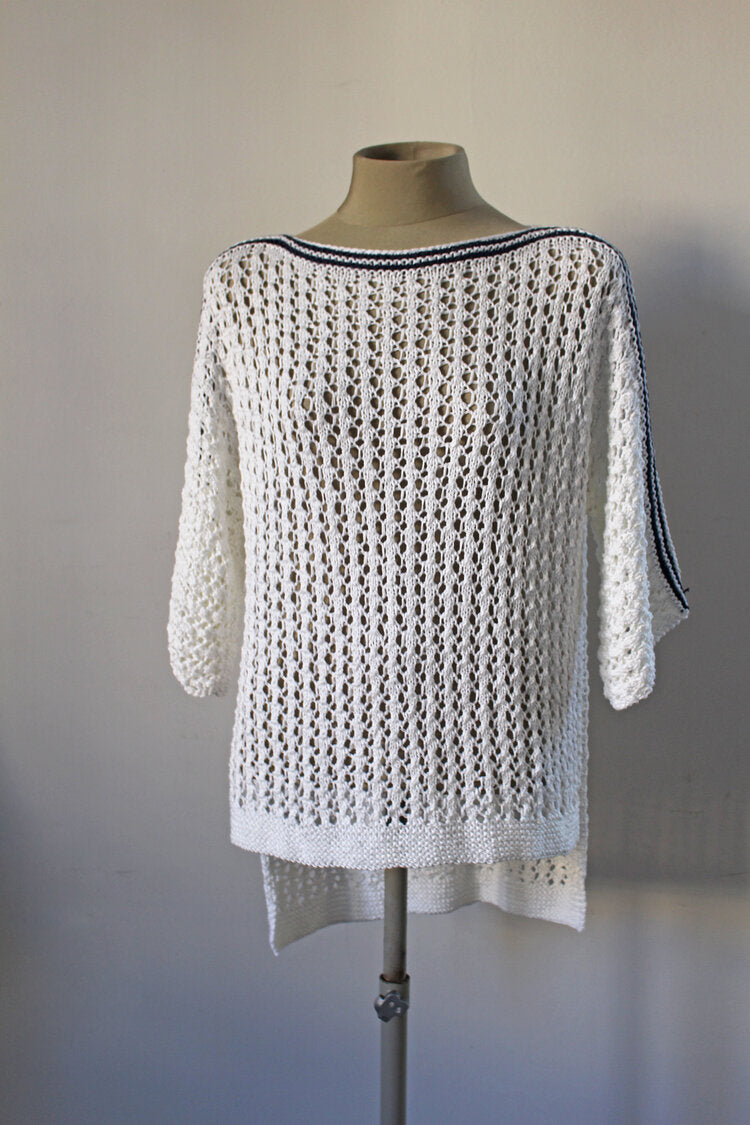 Tunica Navy Lace