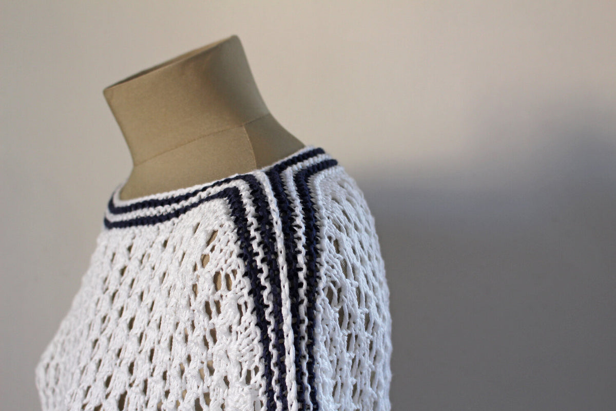 Tunica Navy Lace