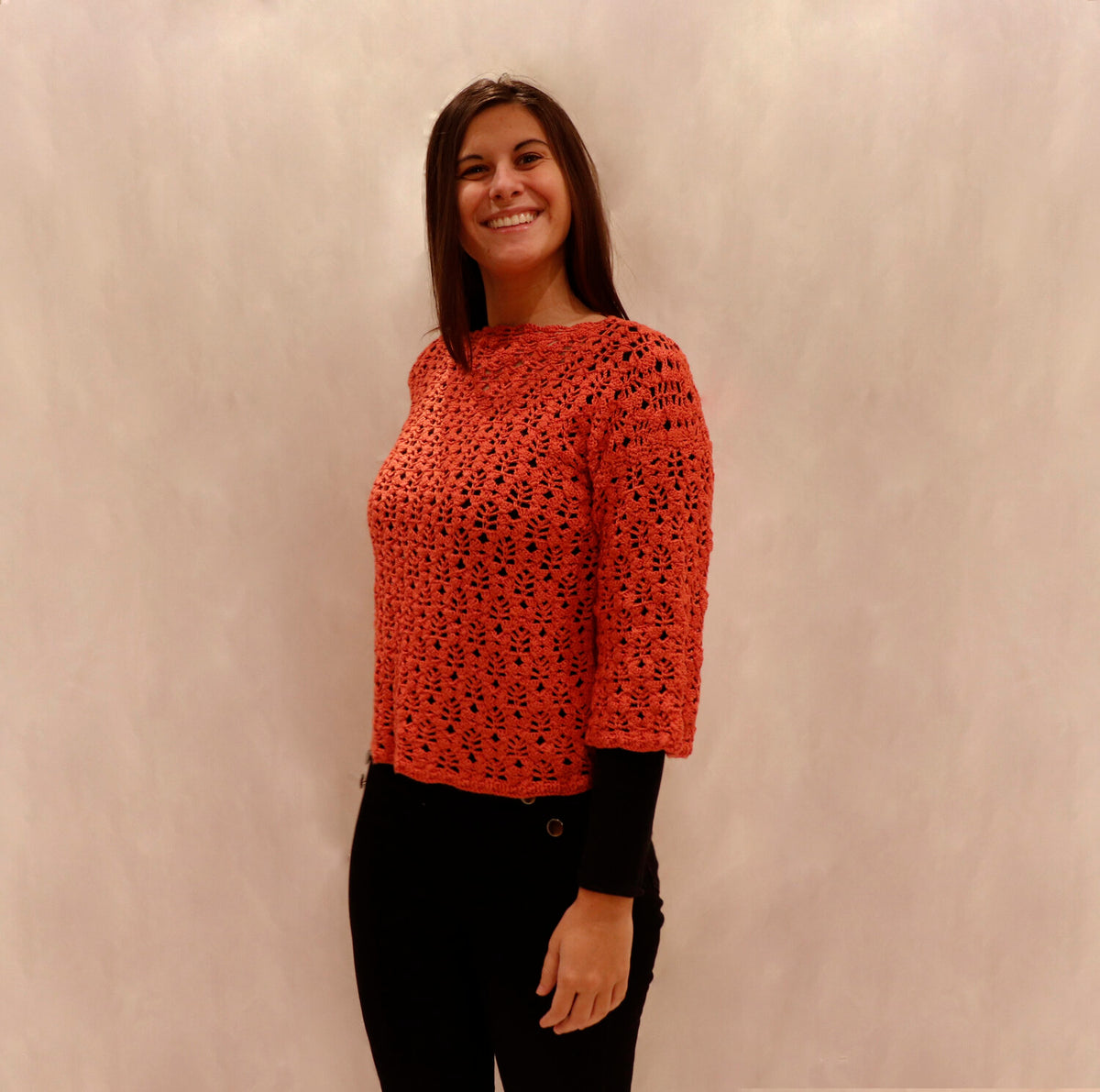 Tunica Pizzo a Losanghe -uncinetto-