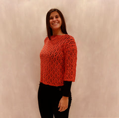 Tunica Pizzo a Losanghe -uncinetto-