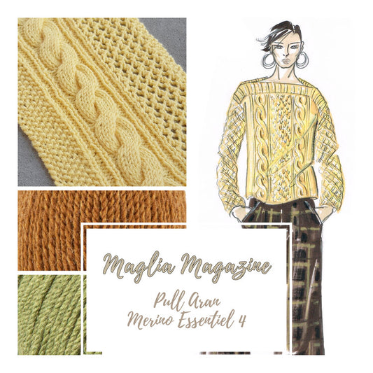 GGM DMC Pull Aran Merino Essentiel 4