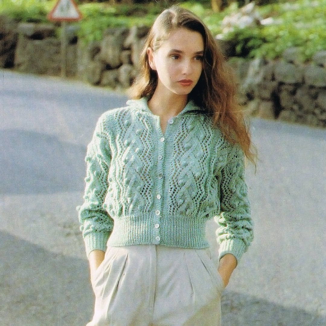 Mini Cardigan Acquamarina