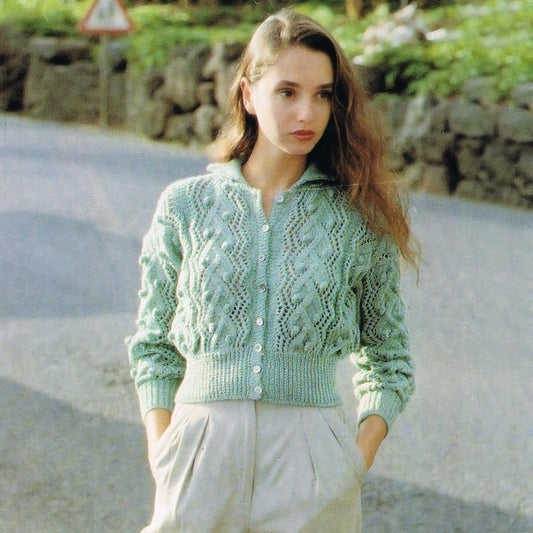 Mini Cardigan Acquamarina